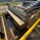 Industrial cooling tower water intake screening system